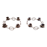 Two Scandinavian candlesticks, Denmark