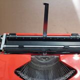 Underwood 130 orange typewriter