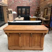 Pine counter from the early 20th century.
