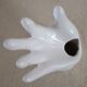 Ring holder, vintage hand-shaped vase