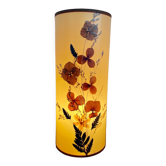 Lampe à poser vintage fleurs séchées