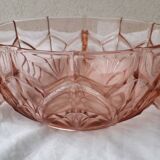 Glass salad bowl