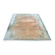 Large Handmade Chinese Carpet Wool (230x325 cm) – Beige & Celadon Blue