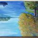 Huile sur toile Montaubry