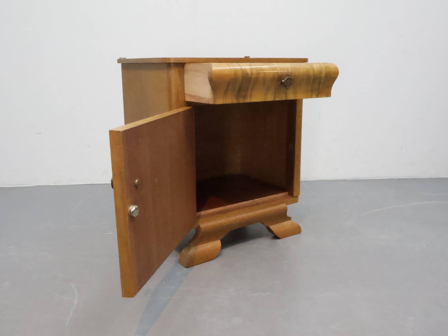 Table de chevet vintage | Années 60 | Chêne