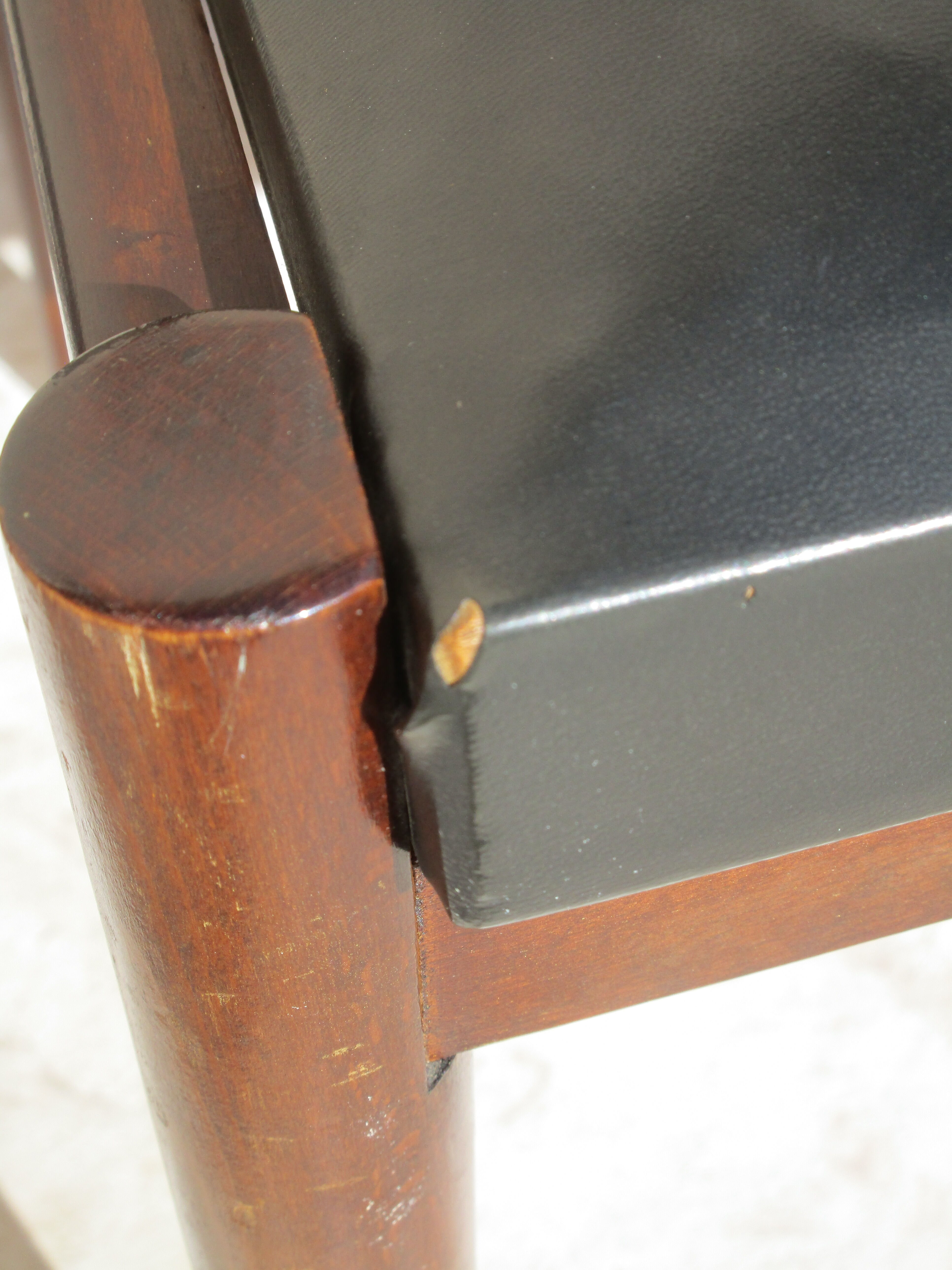 Lot of 6 chairs, 50s