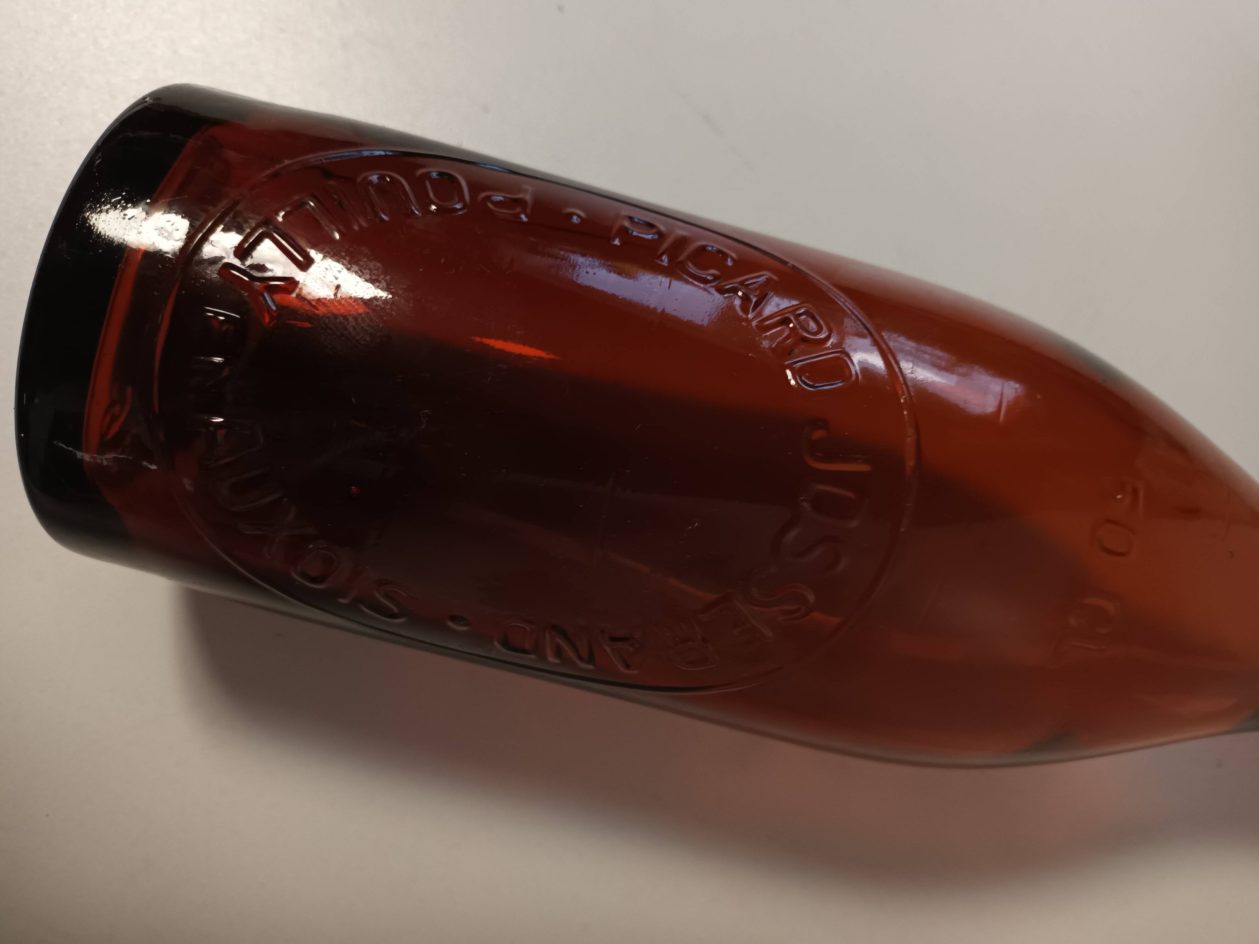 Old glass bottle