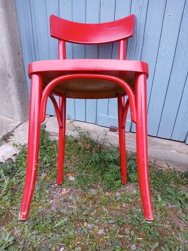 2 chaises bistrot anciennes
