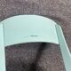 Paire de chaises bistro bleues
