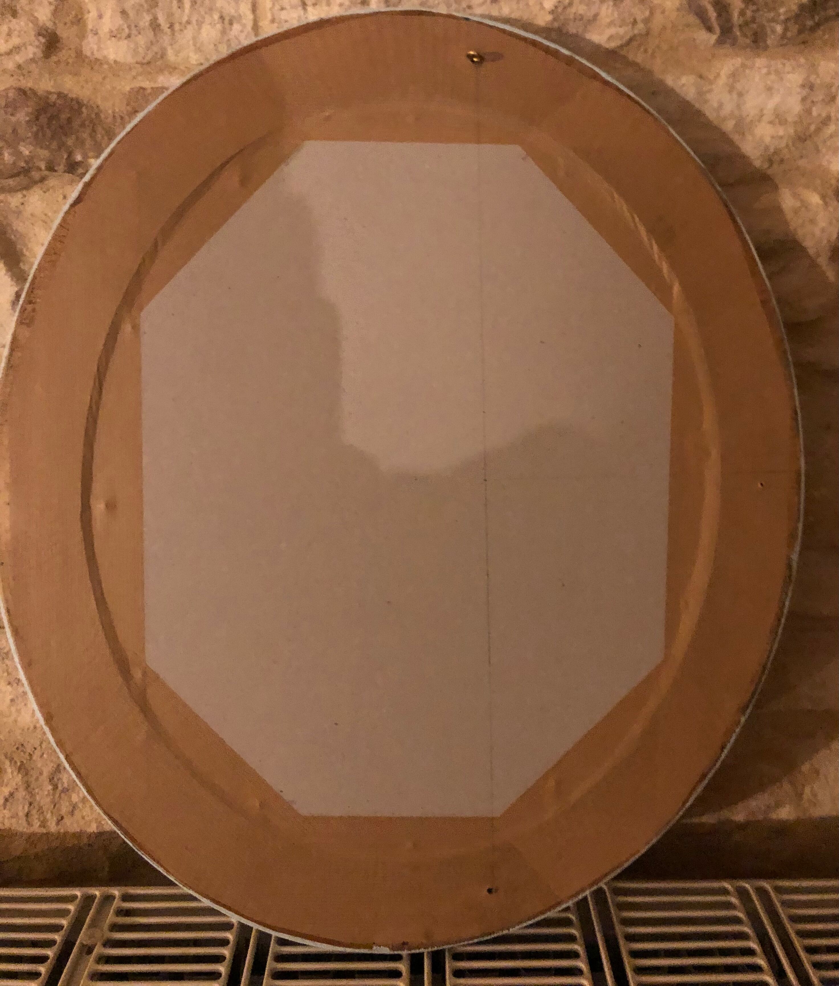 Mirror in carved wood