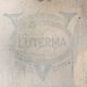 Lot of six chairs Luterma 1900 seat crafted