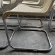 Set of 6 Tecta WK 724 Cantilever Chairs in Metal and Cream Wicker – 1980s