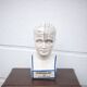 Porcelain bust, Fowler phrenology head, cabinet of curiosities, collection