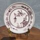 Grand Feu earthenware plate, Manganese decoration - 18th century