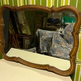 Old oak mirror