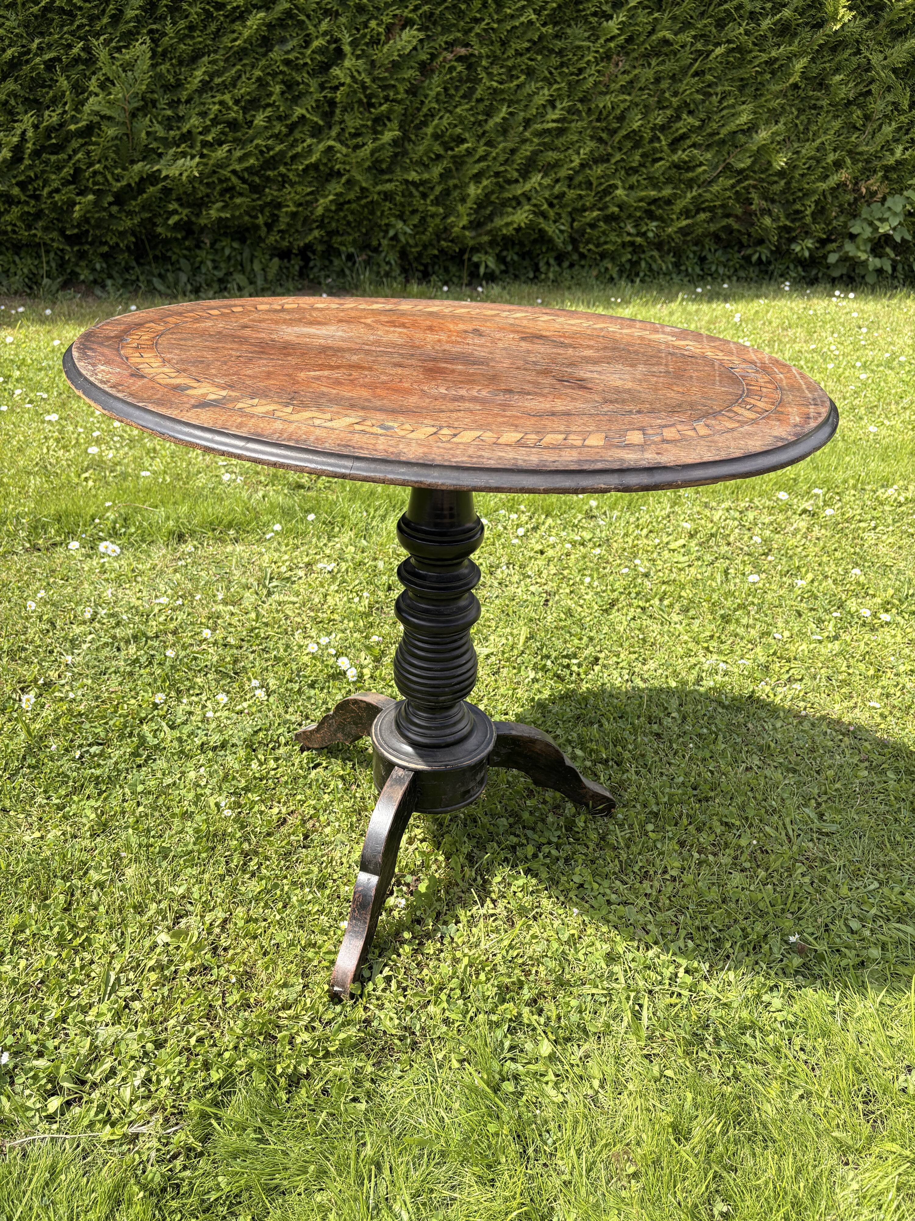 Table de jeu Napoléon III