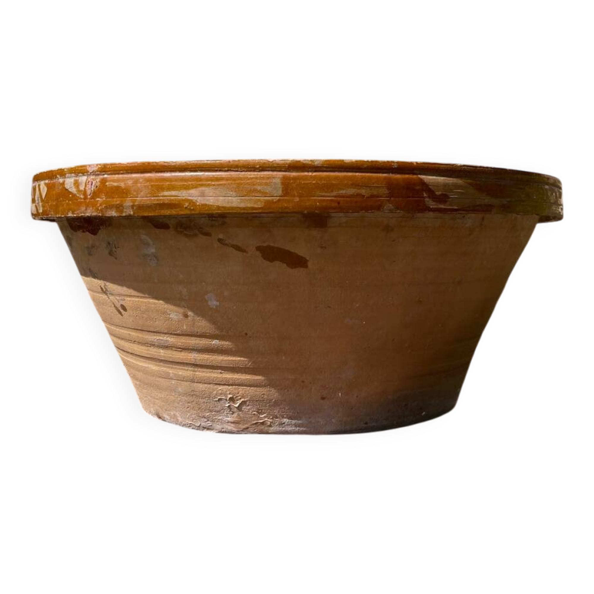 Old terracotta plate