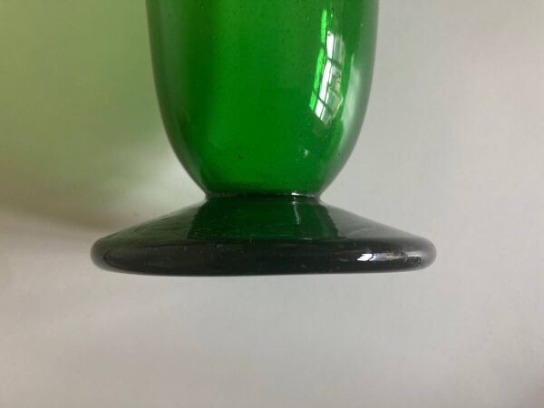 Vase Médicis en verre soufflé travail italien 1960