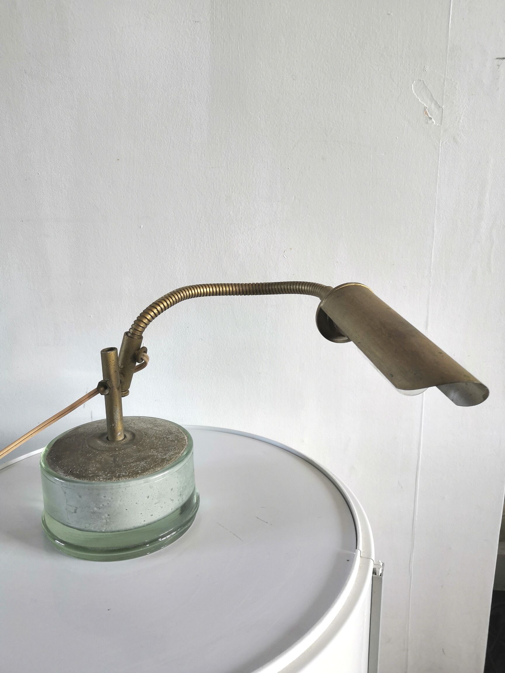 Vintage workshop lamp 50s