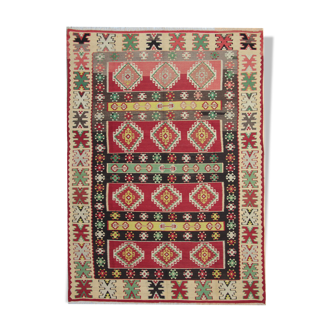 Kilim anatolien fabriqué à la main  203x294cm