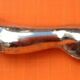 Suite of 6 knife holders "Horse at gallop" Silver metal