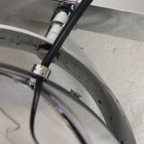 2 chrome ball spots on rail, 1950s