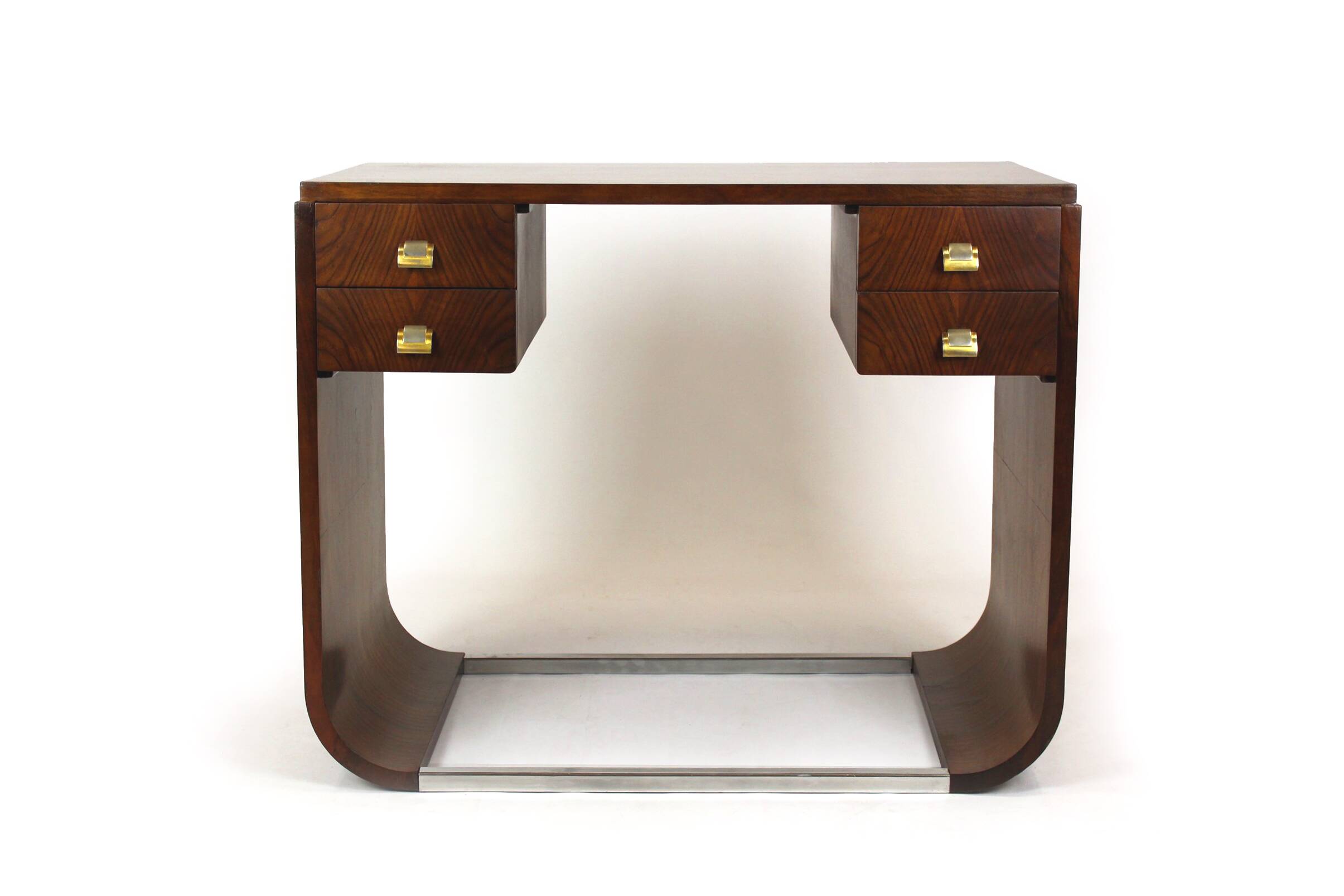 Art Deco Bentwood Desk, 1940s