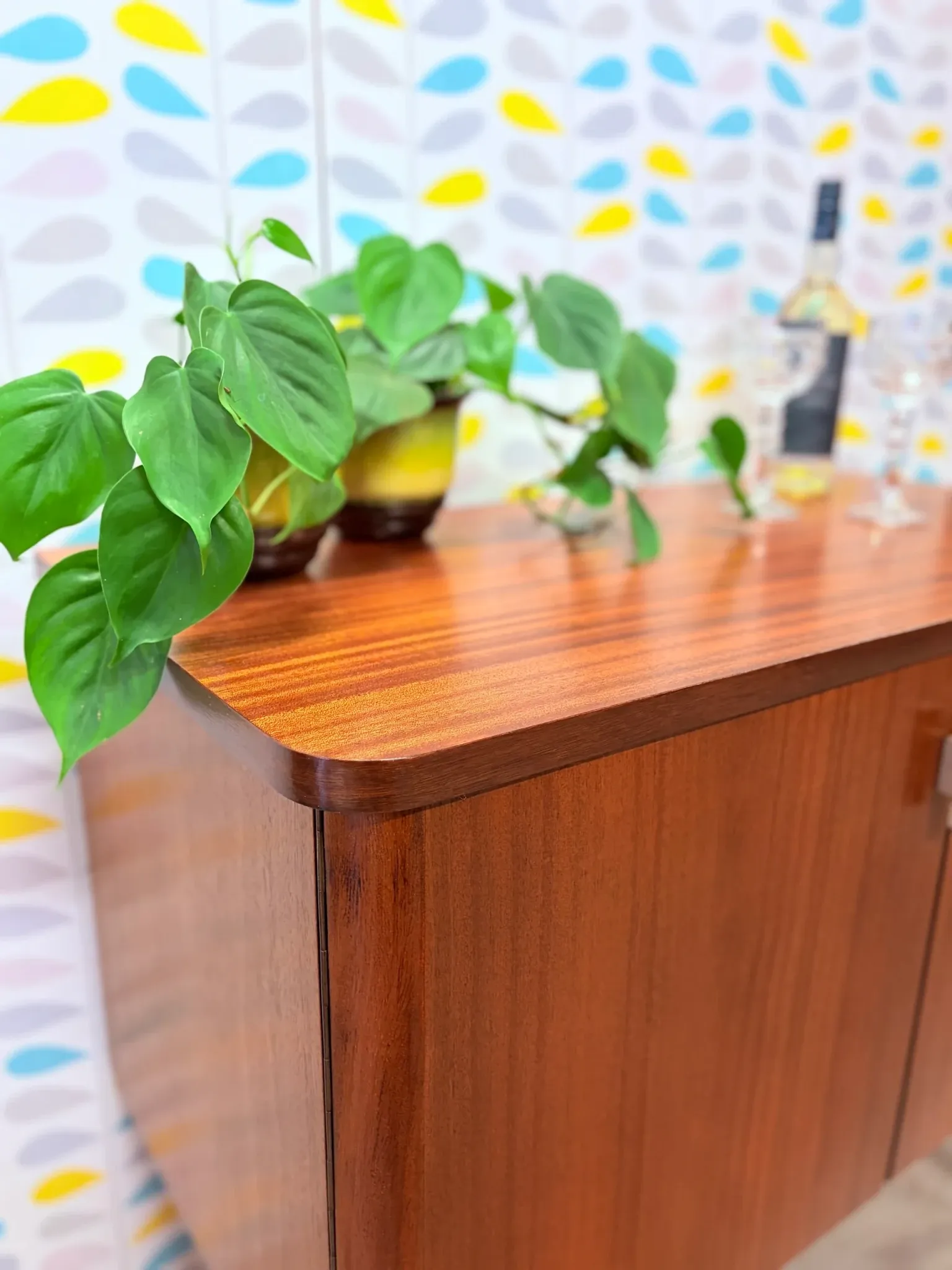 Mid-century cabinet, mahogany