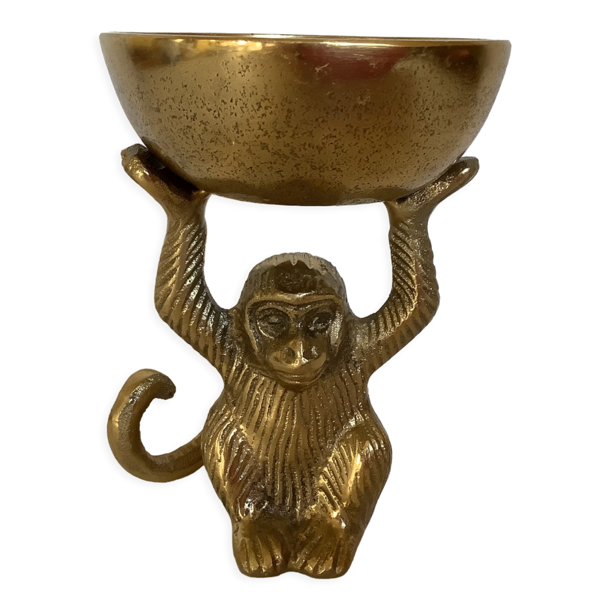 Golden monkey empty aluminum pocket