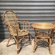 Rattan living room