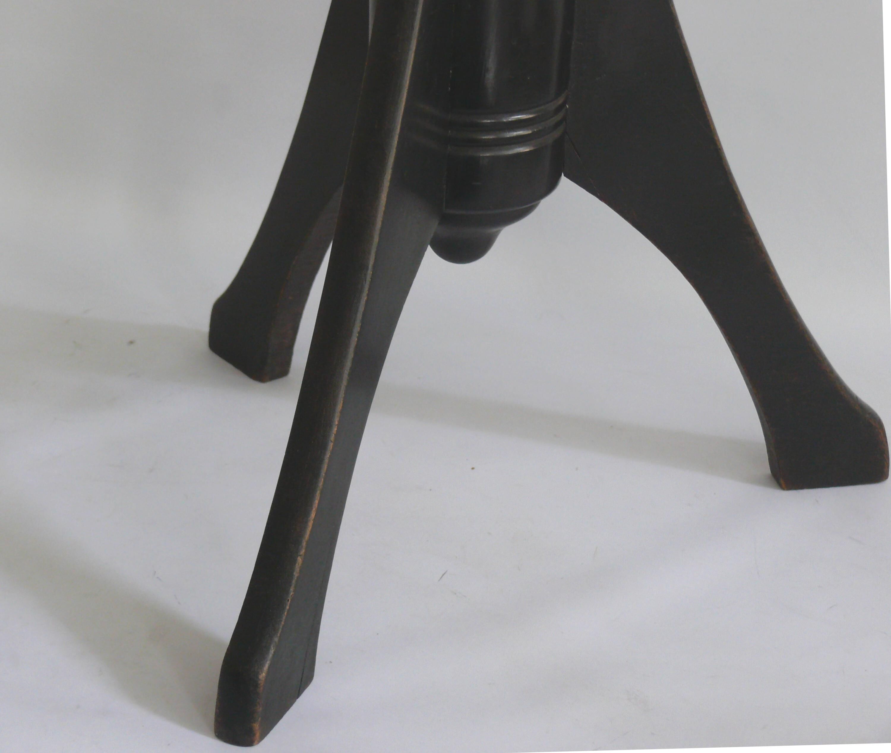Art Nouveau Piano Stool, Swivel Stool, Stool - around 1920