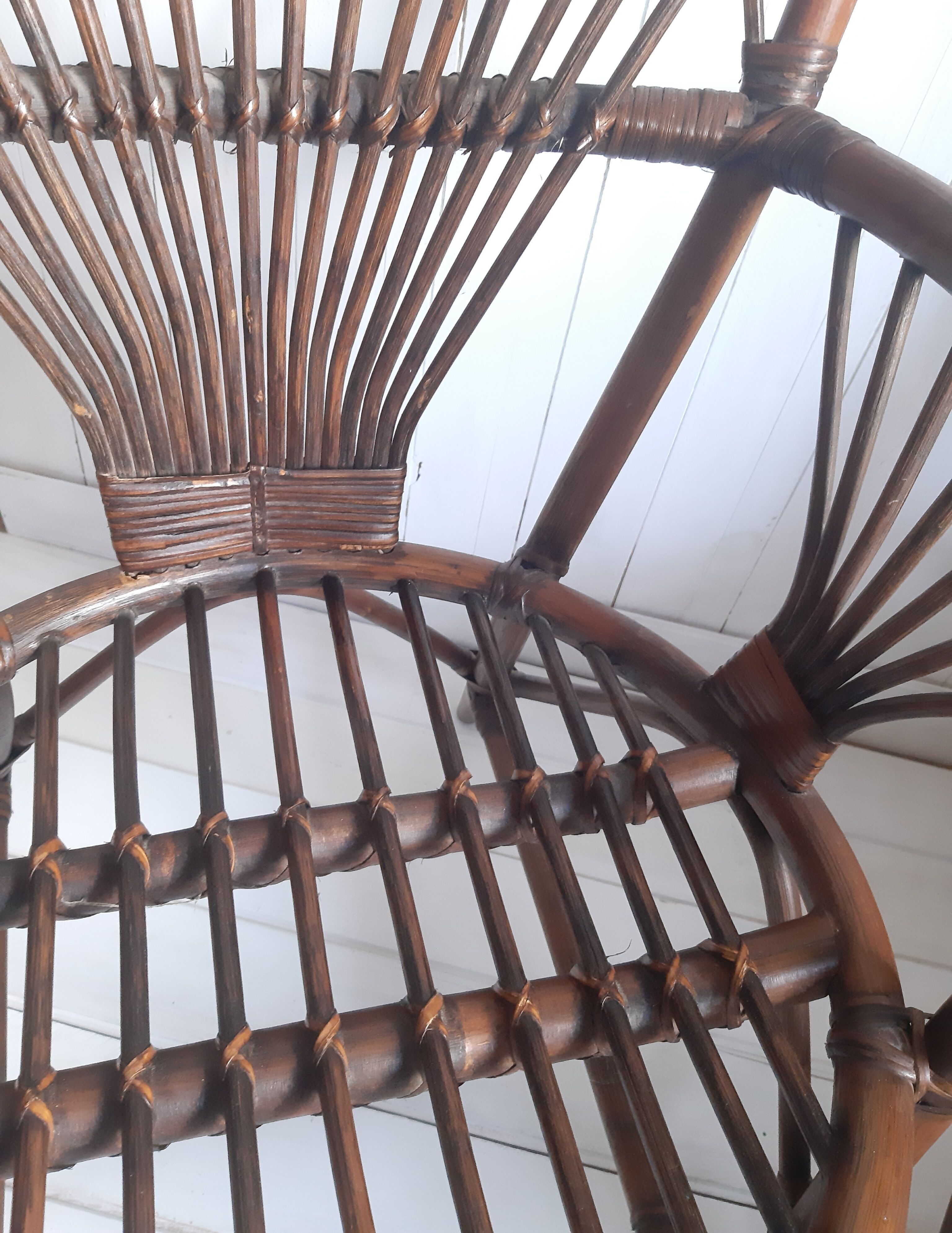 Chair rattan armchair