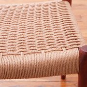 Chaise  Niels Otto Møller -  Corde danoise refaite -  modèle 75