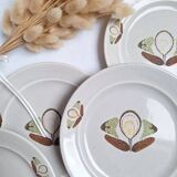 St Amand dessert plates 1970