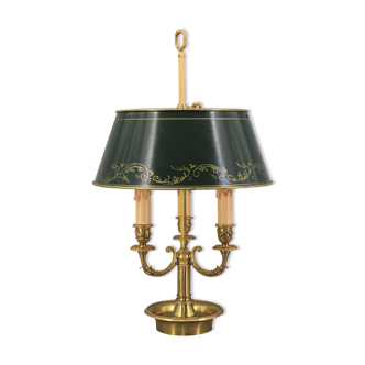 Empire-style solid bronze hot water bottle lamp
