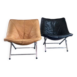 Pair of Molinari Easy Chairs by Teun van Zanten
