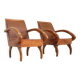 Ensemble de fauteuils du milieu du siècle en bois courbé