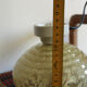 Art Deco plasterer in porcelain and yellow Clichy glass