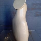 Virgin white ceramic bust / ecru ep 1950