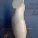 Buste vierge ceramique blanche / ecru ep 1950