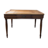 Extendable table in solid cherry