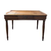 Table extensible en merisier massif