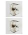 Set of 2 Murano Glass Wall or Ceiling Lamps by Carlo Nason for Mazzega