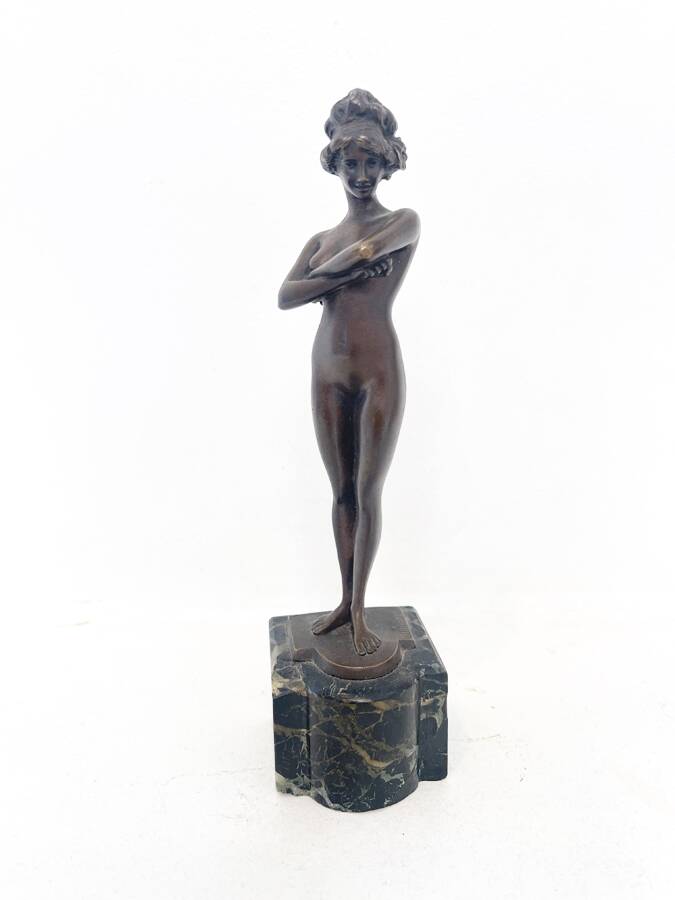 Art Deco bronze statuette – attributed to Paul Philippe, edition H. Hudès