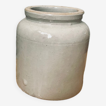 Ancien pot / vase en grès émaillé