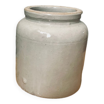 Ancien pot / vase en grès émaillé