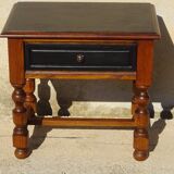 Small rustic bedside table