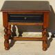 Small rustic bedside table