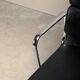 Chaise de bureau Charles & Ray Eames EA219 en chrome et cuir noir, Vitra