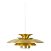 Danish vintage Roma2 pendant lamp by Junge, 1980s